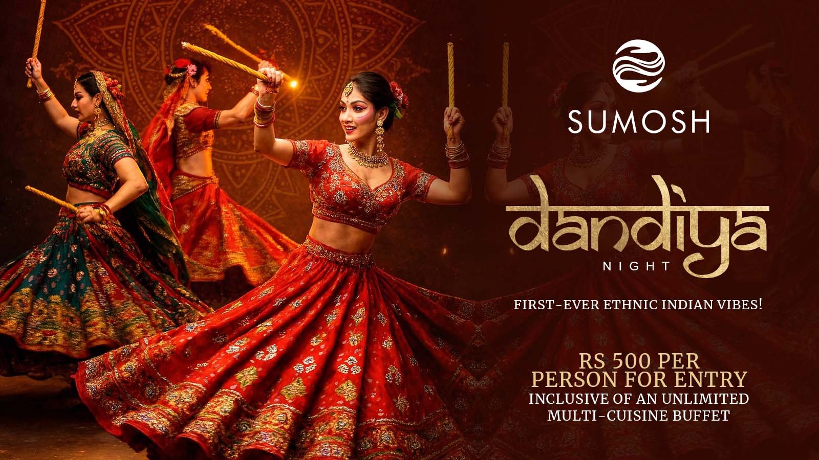 Dandiya Night — Live Dhol · Garba × House
