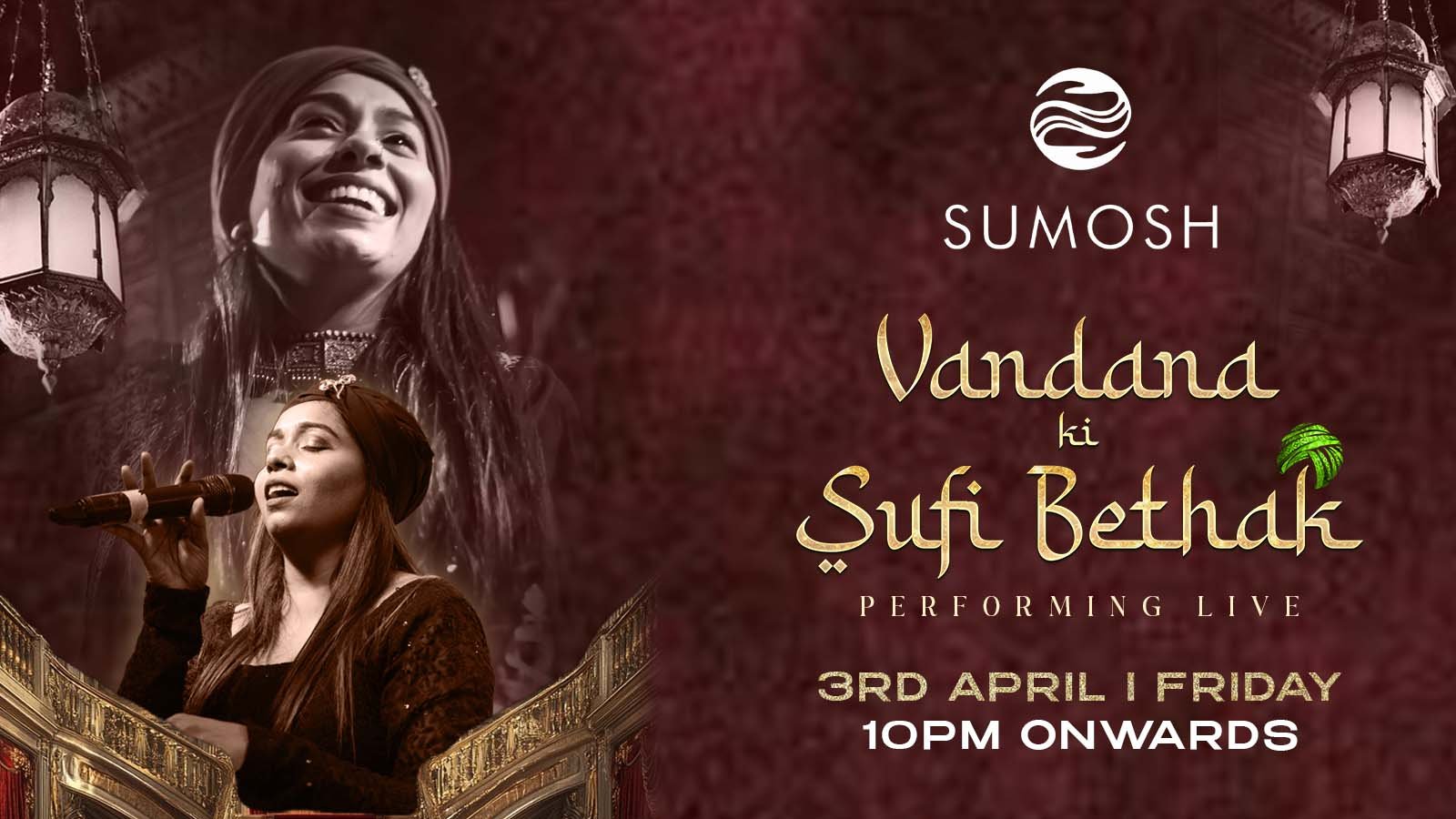 Vandana ki Sufi Bethak — Vandana · Live